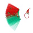 thumbnail image 3 of KAKOWELY 1 juego de diadema y falda tutú para disfraz de Navidad, decoración para fiestas infantiles (colores surtidos), 3 of 4