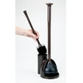 thumbnail image 5 of mDesign Hidden Plunger and Brush Set for Toilet Bowl - Dark Brown, 5 of 8