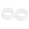 thumbnail image 3 of Paquete de 2 envoltorios sellados para raquetas de tenis Squash de 2,5 cm Blanco Sunnimix, 3 of 8