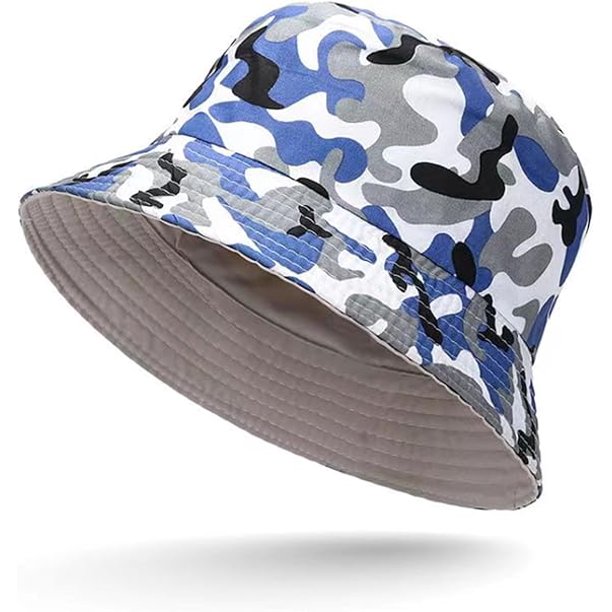 Sombrero de cubo, gorras de sombrilla de pescador de verano, sombrero de cubo de algodón unisex, sombrero para el sol, protección UV, gorra para el sol, gorra de pesca de pescador, sombrero de cubo
