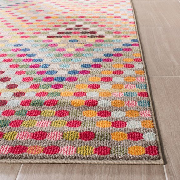 SAFAVIEH Monaco Linton Geometric Area Rug, Multi/Beige, 8' x 10'