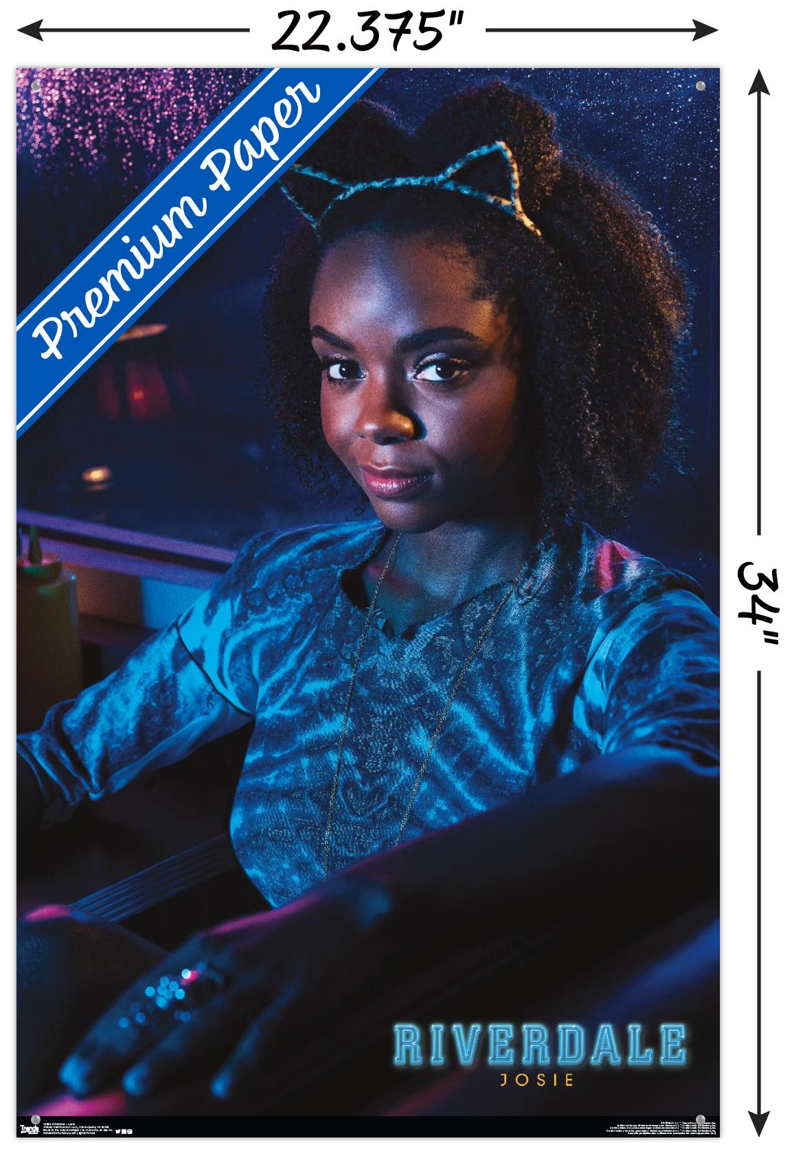 Riverdale - Josie Wall Poster with Push Pins, 22.375" x 34"
