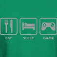 thumbnail image 3 of CafePress - Eat Sleep Game Dark T Shirt - Men's Classic Graphic Cotton T-Shirt, 3 of 4