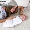 thumbnail image 4 of Mama Cheetah Baby Swaddle Blanket, Organic Cotton Swaddle Wrap Sleep Sack for Newborn, Infant, Boy, Girl 3-6 Months, 4 of 8