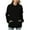 #H-Black, variant on GuangCheng Womens Oversized Hoodie Fleece Sweatshirt Winter Pullover Hooded Tops Casual Soft Fall Long Sleeve Outfits