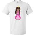 thumbnail image 3 of Inktastic African American Princess In Pink Dress T-Shirt, 3 of 5
