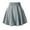 A-Grey490, variant on XIAONU Women's Flared Mini Skirt Elastic Waist A-Line Skirt Playful Casual Daily Street School Wear