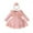 Pink288, variant on MEZZALL Baby Girl Boho Outfits Lace Ruffle Romper Dress Jumpsuit Bodysuit Photoshoot Clothes Cute Toddler Baby Wear 9-12M