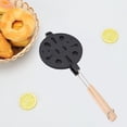 thumbnail image 1 of Walnut Cookie Mold Maker, Aluminum Alloy Nonstick Flower Cookie Template Maker for Nut Cakes Waffles Cookies, 1 of 7