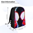 thumbnail image 4 of Miles Morales Backpack, Travel Laptop Backpack, Water Resistant College School Computer Bag, Durable, 4 of 5