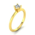 thumbnail image 2 of G/SI 1/3ctw Diamond Solitaire Engagement Ring in 14k Yellow Gold, 2 of 5