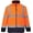 Orange/navy, variant on Portwest UF301 Hi-Vis 2-Tone Fleece-Yellow/Navy-XL