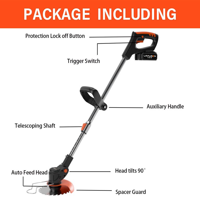 Black & Decker LST522 20V Max String Trimmer/Edger -.065 Line Dia. - 12  Cut Dia.