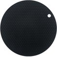 thumbnail image 1 of Silicone Trivet Mats for Pots and Pans Heat Resistants Silicone Trivets for Dishes Silicone Pot Holders Pads Light Pink Napkins Set of 6 (Black, One Size), 1 of 2