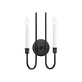 thumbnail image 1 of Maxim 11282BK Tux 2-Light Wall Sconce - Black - Steel, 1 of 9