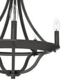 thumbnail image 4 of Hunter - Perch Point 5-light Noble Bronze, Medium Size Chandelier, Dimmable, Casual Style, Empire Shaped, for Bedrooms, Dining, Living Rooms - 19424, 4 of 7
