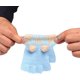 thumbnail image 4 of Guantes de punto de invierno para niños con medio dedo y sin dedos, 4 of 5