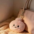 thumbnail image 1 of CaiYueKe Steamed Bun Plush Keychain Squishy Stress Relief Toy Cute Kawaii Bao Soft Fidget Sensory Food Themed Anxiety Gift Accessory Squeeze Velvet Velvety, 1 of 5