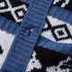 thumbnail image 5 of Gibobby Suéteres de invierno de punto Cárdigan de navideño de otoño e invierno para mujer, chaqueta de suéter navideño de longitud media (Azul, XL), 5 of 5