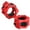 Red, variant on ManYmbyan Barbell Collar Olympic Barbell Clamps 2 inch Barbell Clips 2pcs Quick Release for Weightlifting Bar Blue