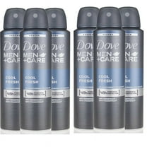 6 Pack Dove Men Care Cool Fresh 48 HR Antiperspirant Spray for Men 150ml