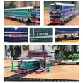 thumbnail image 4 of Kids Simulation 1:87 Alloy Locomotive Model Toy for Children Gift(B), 4 of 5