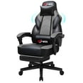 thumbnail image 7 of Gaming Chairs for Adults, Video Gaming Chair with Footrest & Massager, Big and Tall Gaming Chair and Swivel PU Leather Computer Gamer Chair for Gaming Rocker Secret Lab, Grey, 7 of 7