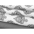 thumbnail image 2 of Sheet Set 4PC D Damask Printed Solid Grey, 2 of 2