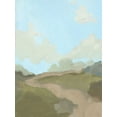 thumbnail image 2 of Green, Jacob 15x18 Black Ornate Wood Framed with Double Matting Museum Art Print Titled - Summer Wayside III, 2 of 4