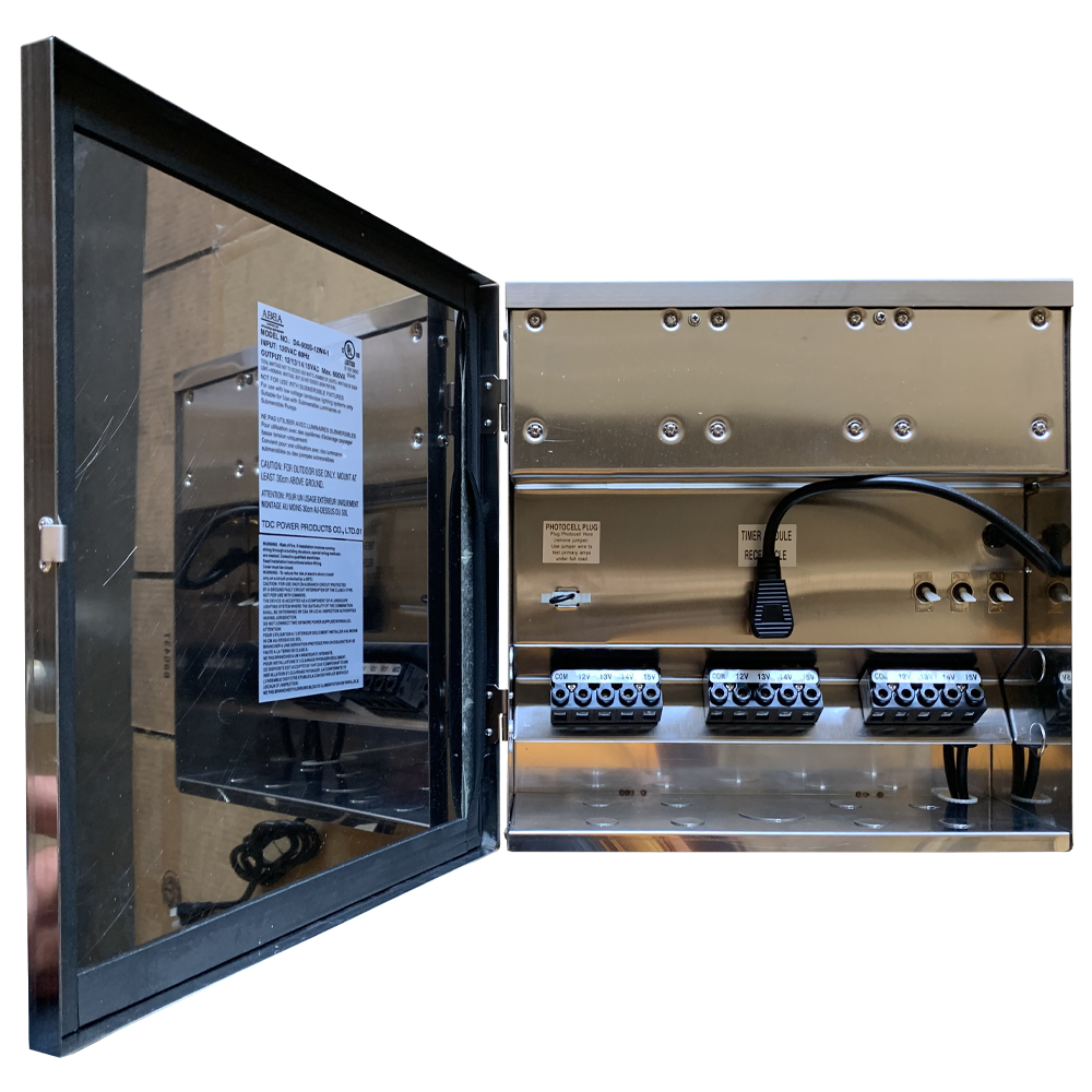 TSR900 900W Multi Tap Low Voltage Manual Transformer IP65 Waterproof