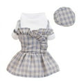 thumbnail image 4 of 1Pc Cute Pink Plaid Princess Dog Dresses for Small and Medium Dogs, 4 of 6