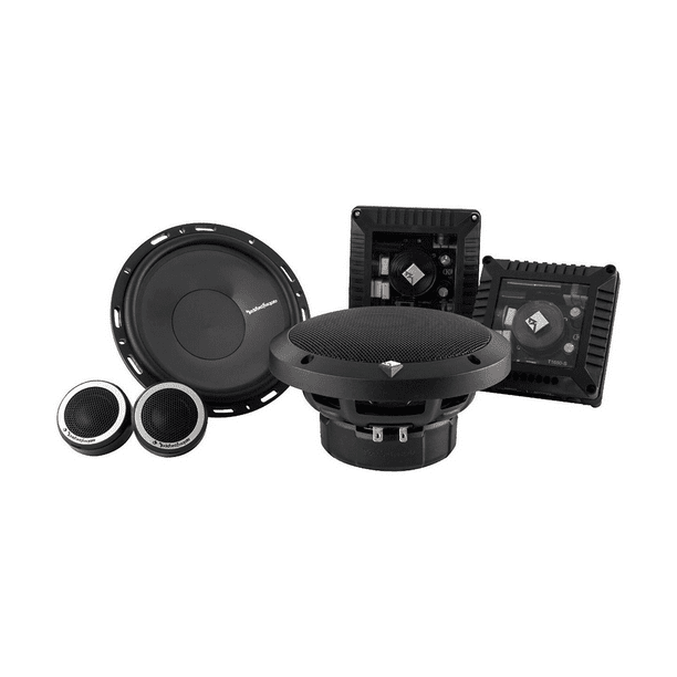 Set de Medios Rangos Rockford Fosgate T1650-S 160 Watts 6.5 Pulgadas 4 Ohms 2 Vías Power Series Rockford Fosgate T1650S