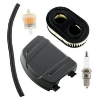 HURI Air Filter Cover & Spark Plug Kit For Craftsman M230 163cc Engine Model CMXGMAM1125501 Fuel Filter Lawn Mower