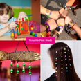 thumbnail image 2 of 24 Grids Plastic Beads Bracelet Beads Cube Beads Homemade Set for All Ages, 2 of 3