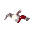thumbnail image 1 of Cateissary Cortina de Navidad hebilla Tieback lindo bosque hombre Tiebacks con sombrero largo felpa gancho sujetador abrazadera ventana decoración hogar Kits de decoración para fiestas Blanco Cateissary HA070332-02, 1 of 6