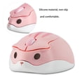 thumbnail image 2 of SHARE SUNSHINE Cute Hamster Shape Wireless Silent Mouse 1200DPI Optical Unique Small Cordless Quiet Mice for Computer Laptop PC for Kids Gift (1 Pack-Pink), 2 of 7