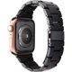 thumbnail image 2 of Compatible con Apple Watch Band 38Mm 40Mm 42Mm 44Mm Thin Light Resin Correa Pulsera con hebilla de acero inoxidable Reemplazo para Iwatch Series 7 6 5 4 3 2 1 Se (Negro/Negro, 38/40/41Mm) Namotu CZDZ-HY207-3, 2 of 7