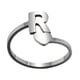 thumbnail image 1 of Anillos para mujer, regalos de moda para mujer, 26 anillos con apertura de letras en inglés, joyería de acero inoxidable para niñas, anillo de moda, 1 of 3