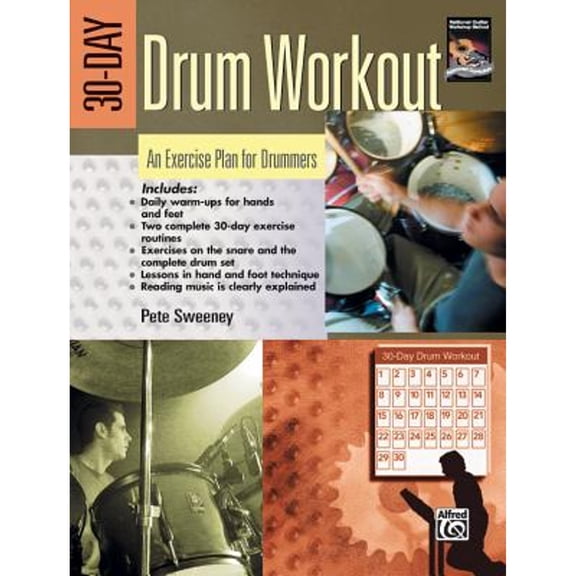 Pre-Owned 30-Day Drum Workout: An Exercise Plan for Drummers, 9780739010747, 0739010743, Paperback,