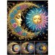 thumbnail image 2 of 5D DIY Taladro Parcial en Forma Especial Flores Estrellas 30x30cm, 2 of 7