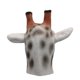 thumbnail image 4 of Máscara de látex de jirafa para Halloween, cosplay, disfraz de animal, 4 of 5