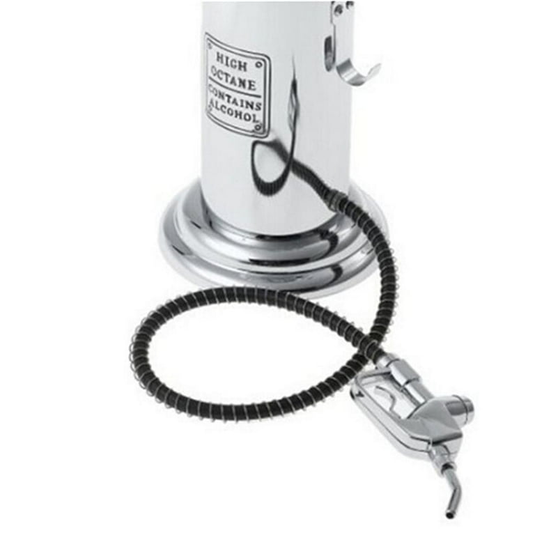 Retro drankautomaat in chroom nostalgie design | bar butler dispenser met uitgifte slang voor partij drankautomaat biertoren bierdispenser bierzuil uitgiftezuil | party gadgets