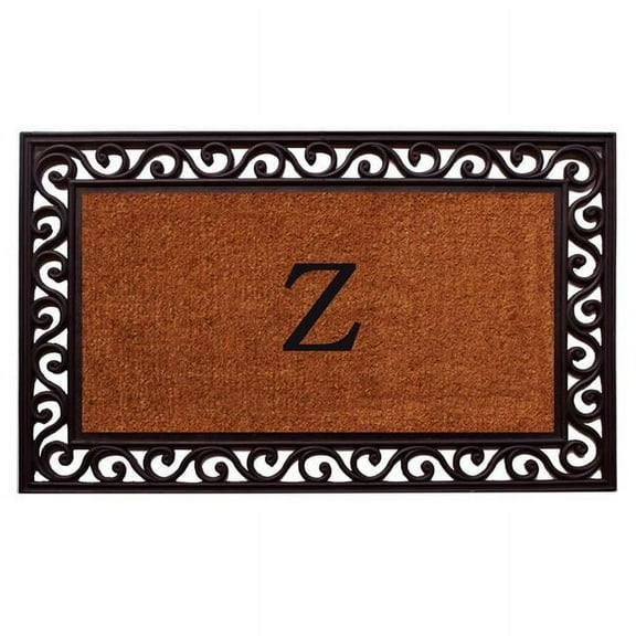 Calloway Mills Rembrandt Monogram Outdoor Doormat 30" x 48" (Letter Z)