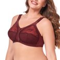 thumbnail image 4 of Women Minimizer Bra Comfort Wirefree Full Coverage Large Bust Non-Padded 46DDD, 4 of 8