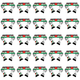 thumbnail image 1 of Bufanda Palestina Mantón de doble cara que no destiñe para el Día Nacional (Palacios Imperiales), 1 of 2