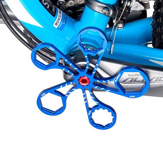 Bicicleta TOOPRE Bicicleta Suspensión Delantero Horquilla Tapa Llave Herramientas 8T/12T (Aluminio) Ehuebsd Para Eestrenar