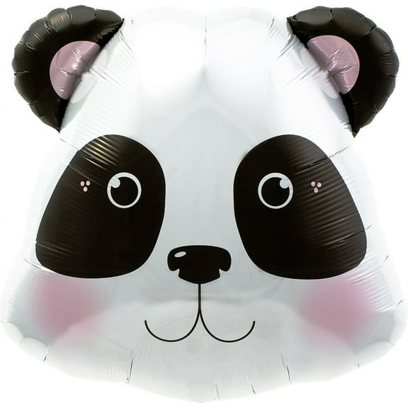 Panda Head Balloon, 28"