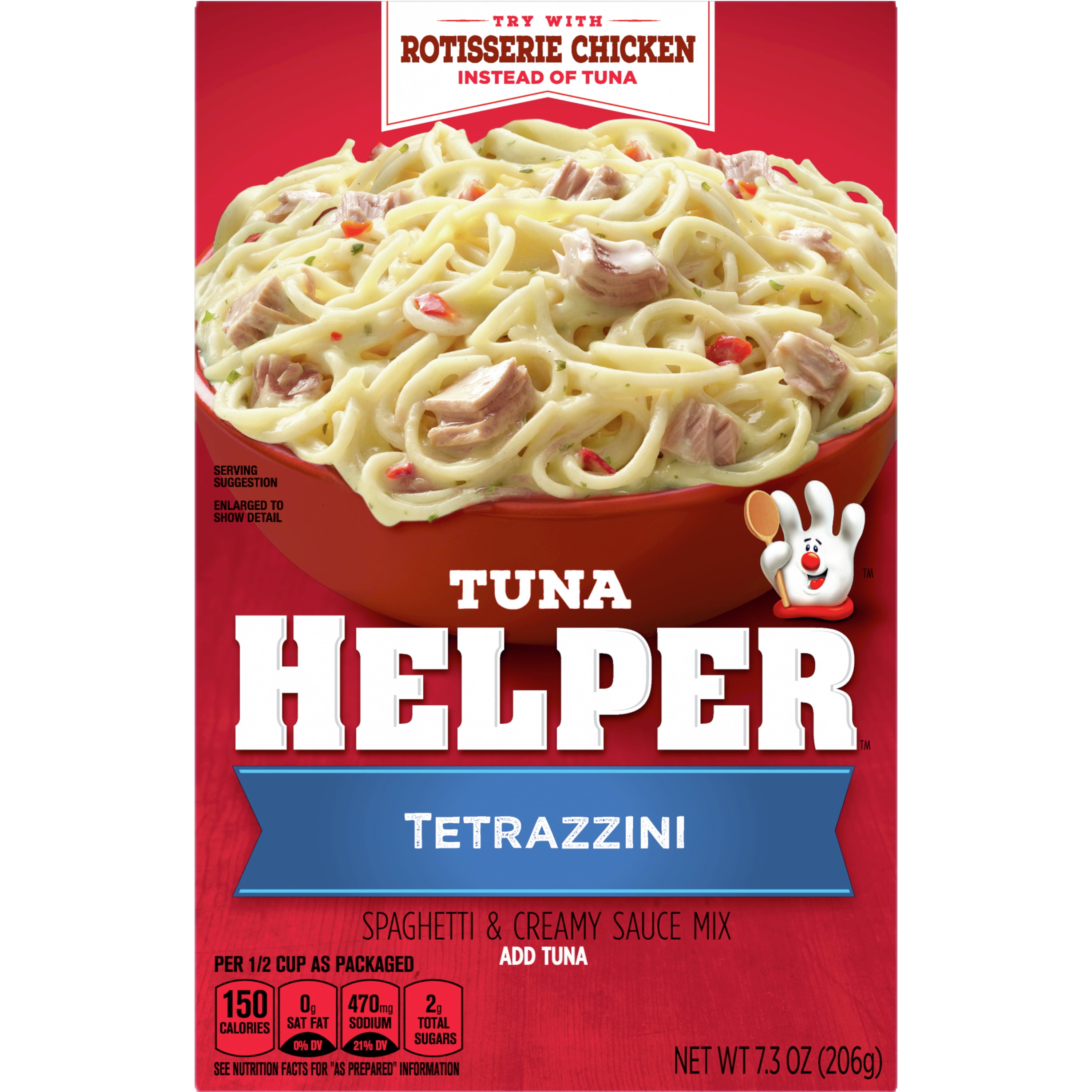 Betty Crocker Tuna Helper, Tetrazzini, Spaghetti & Creamy Sauce Mix, 7.3 oz