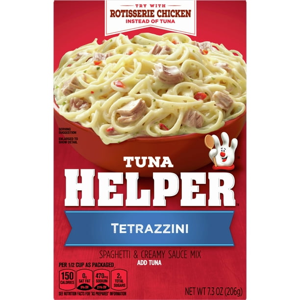 Betty Crocker Tuna Helper, Tetrazzini, Spaghetti & Creamy Sauce Mix, 7.