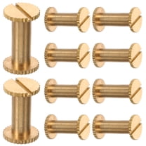 Worgeous  10 Pcs Rivet Press for Bag Making Leather Kit Spikes and Studs Screw Duty